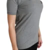 Dolce & Gabbana Women's Chic Gray Amore Patch Crewneck Tee