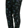 Dolce & Gabbana Women's Floral High Waist Skinny Trousers