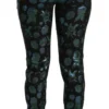 Dolce & Gabbana Women's Floral High Waist Skinny Trousers