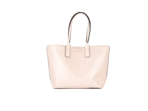 Michael Kors Women's Jodie Medium Recycled Polyester Tote Shoulder Handbag (Powder Blush)
