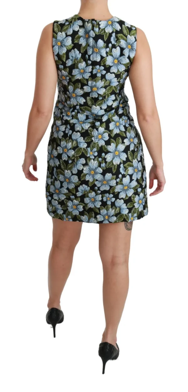 Dolce & Gabbana Women's Elegant Floral Mini Shift Dress