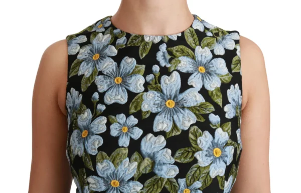 Dolce & Gabbana Women's Elegant Floral Mini Shift Dress