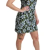 Dolce & Gabbana Women's Elegant Floral Mini Shift Dress