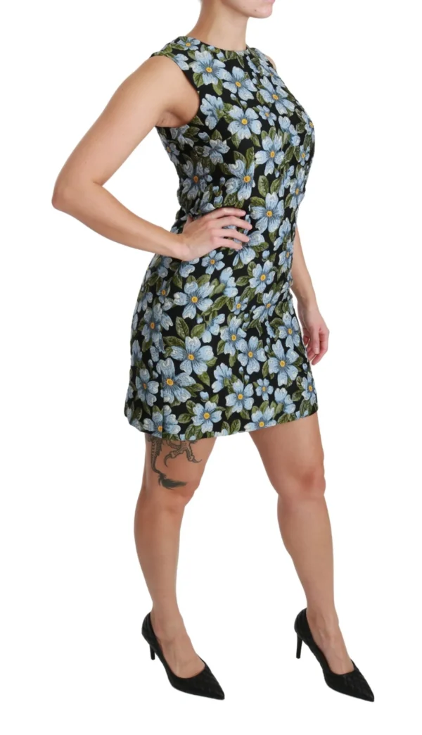 Dolce & Gabbana Women's Elegant Floral Mini Shift Dress