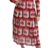 Dolce & Gabbana Women's Elegant Bellezza Print Silk Maxi Dress