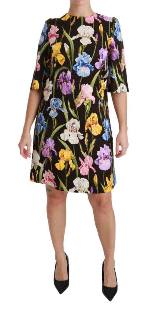 Dolce & Gabbana Women's Floral Brocade Shift Mini Dress