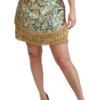 Dolce & Gabbana Women's Elevate Your Wardrobe with Our Exquisite Gold Skirt