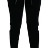 Dolce & Gabbana Women's Chic Mid Waist Skinny Corduroy Jeans
