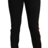 Dolce & Gabbana Women's Chic High Waist Skinny Pants in Black