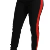Dolce & Gabbana Women's Chic High Waist Skinny Pants in Black