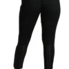 Dolce & Gabbana Women's Elegant High Waist Skinny Black Brocade Pants