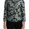 Dolce & Gabbana Women's Elegant Floral Brocade Blazer Coat Jacket