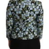 Dolce & Gabbana Women's Elegant Floral Brocade Blazer Coat Jacket