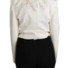Dolce & Gabbana Women's Elegant White Double Breasted Blazer Jacket