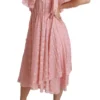 Dolce & Gabbana Women's Elegant Pleated Midi A-Line Dress