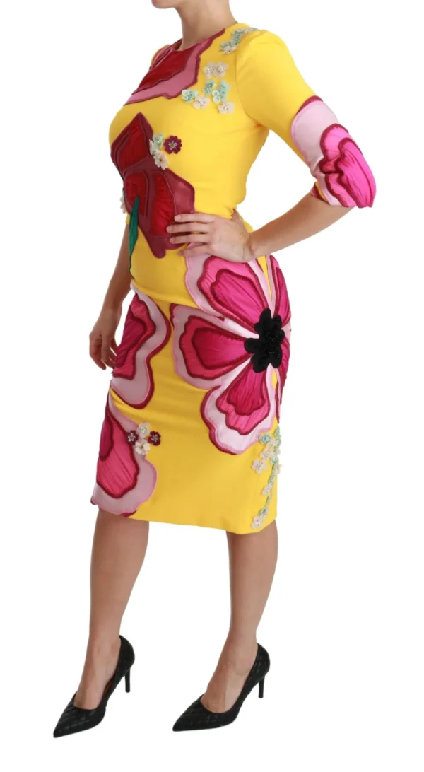 Dolce & Gabbana Women's Sunshine Bloom Sheath Knee-Length Dress