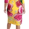 Dolce & Gabbana Women's Sunshine Bloom Sheath Knee-Length Dress