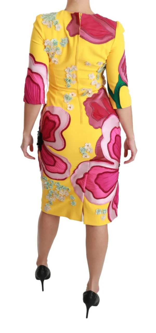 Dolce & Gabbana Women's Sunshine Bloom Sheath Knee-Length Dress
