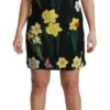 Dolce & Gabbana Women's Floral Sheath Mini Dress - Elegance Redefined
