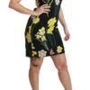 Dolce & Gabbana Women's Floral Sheath Mini Dress - Elegance Redefined