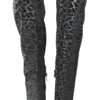 Dolce & Gabbana Women's Elegant Leopard Booties Above Knee Shoes