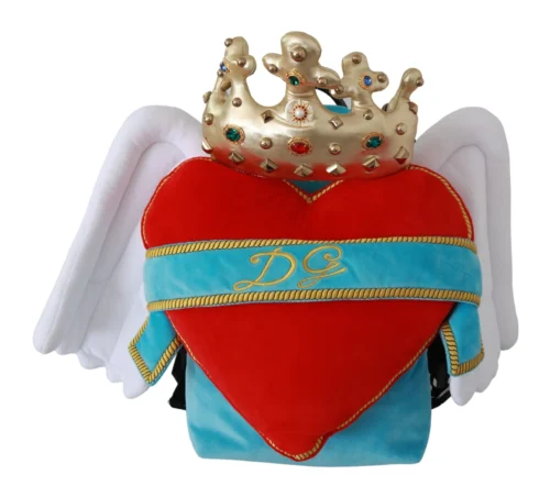 Dolce & Gabbana Women's Jeweled Heart Wings Backpack