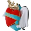 Dolce & Gabbana Women's Jeweled Heart Wings Backpack