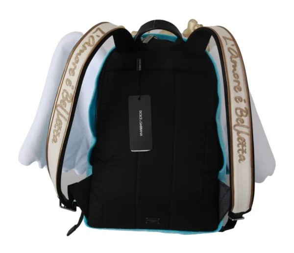 Dolce & Gabbana Women's Jeweled Heart Wings Backpack