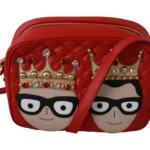 Dolce & Gabbana Women's Jeweled Heart Wings Backpack