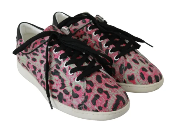Dolce & Gabbana Women's Multicolor Crocodile Leather Sneakers