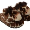 Dolce & Gabbana Women's Elegant Giraffe Pattern Slides for Sophisticated Comfort