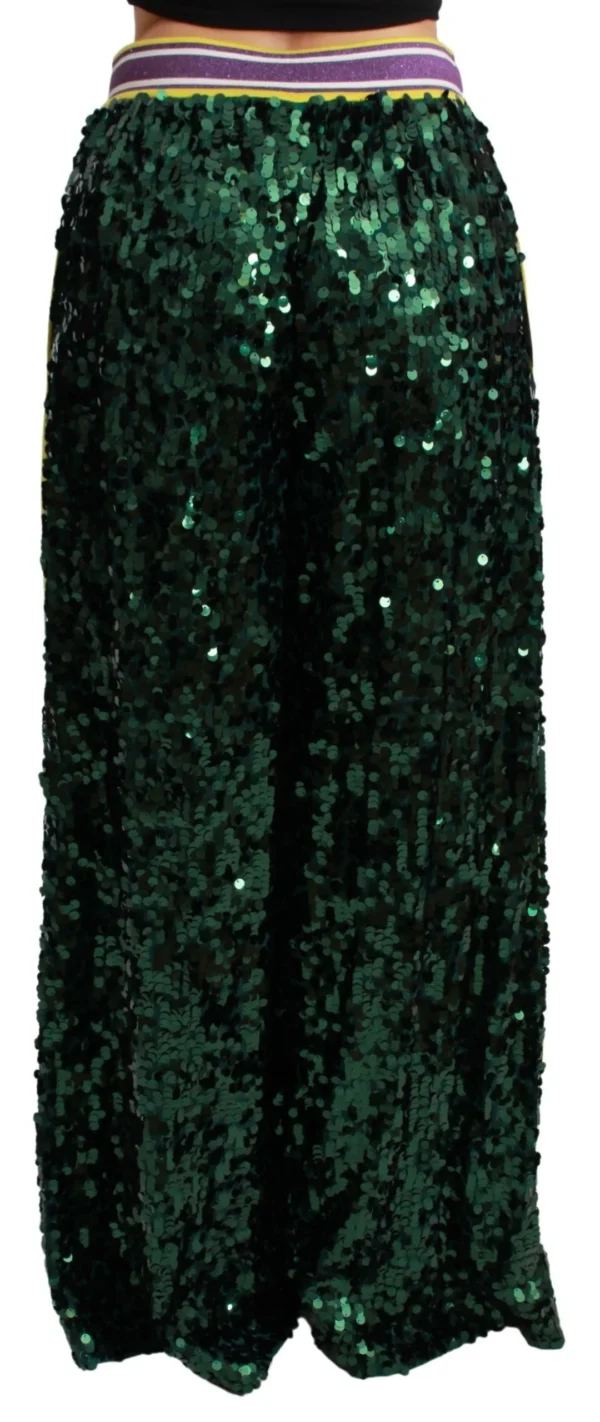 Dolce & Gabbana Women's Exclusive Multicolor Sequined Pants
