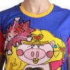 Dolce & Gabbana Women's Chic Crewneck Cotton Tee with Supergirl Motive