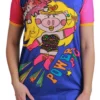 Dolce & Gabbana Women's Chic Crewneck Cotton Tee with Supergirl Motive