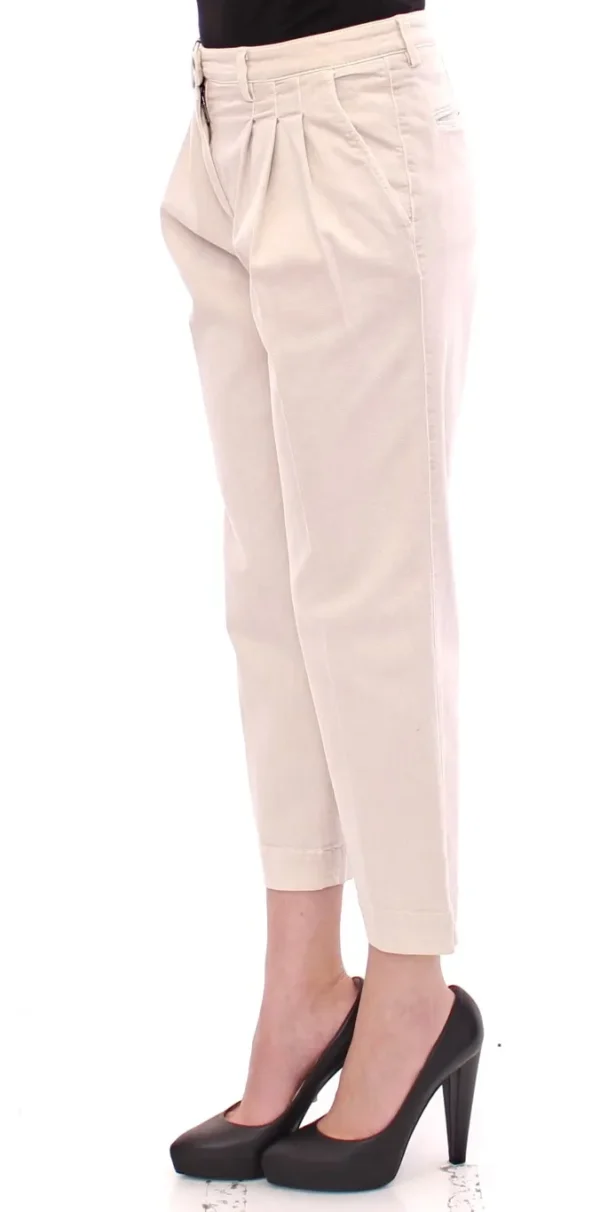 Dolce & Gabbana Women's Chic Beige Cotton Blend Shorts