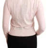 Dolce & Gabbana Women's Silk Blend Floral Embroidered Sweater
