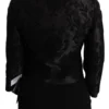 Dolce & Gabbana Women's Exquisite Floral Jacquard Corset Blazer