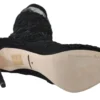 Dolce & Gabbana Women's Embroidered Floral Stiletto Socks Booties