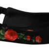 Dolce & Gabbana Women's Elegant Crystal-Embellished Floral Flats