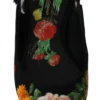 Dolce & Gabbana Women's Elegant Crystal-Embellished Floral Flats