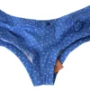 Ermanno Scervino Women's Chic Blue Dotted Designer Bikini Set