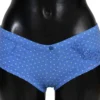 Ermanno Scervino Women's Chic Blue Dotted Designer Bikini Set
