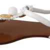 Dolce & Gabbana Women's Pom Pom Flip Flop Ankle Strap Flats