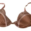 Ermanno Scervino Women's Elegant Nude Lace Push-Up Bra