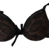 Roberto Cavalli Women's Sultry Leopard Push-Up Bra