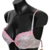 Ermanno Scervino Women's Chic Pink Lace Silk Blend Push Up Bra