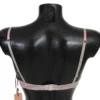 Ermanno Scervino Women's Chic Pink Lace Silk Blend Push Up Bra