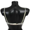 Ermanno Scervino Women's Silk Blend Push-Up Bra in Beige and Gray