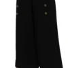 Dolce & Gabbana Women's Elegant High Waist Wide Leg Wool Pants