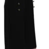 Dolce & Gabbana Women's Elegant High Waist Wide Leg Wool Pants